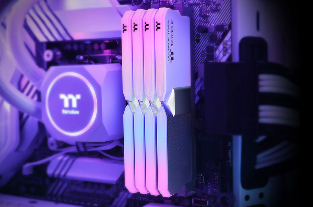 TOUGHRAM XG RGB Memory DDR4 4000MHz 64GB Kit (32G x2)-White