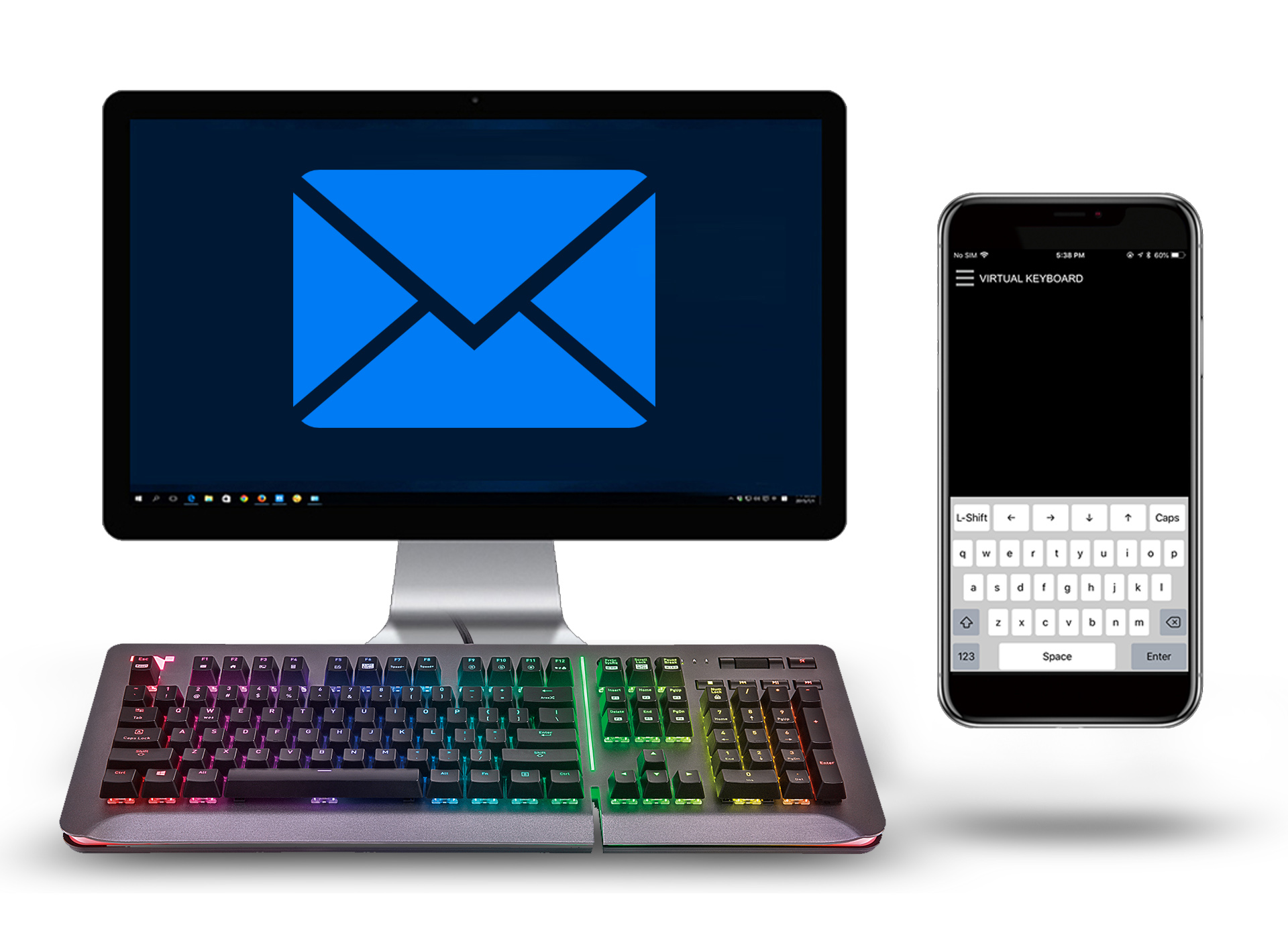 TT iTAKE virtual keyboard